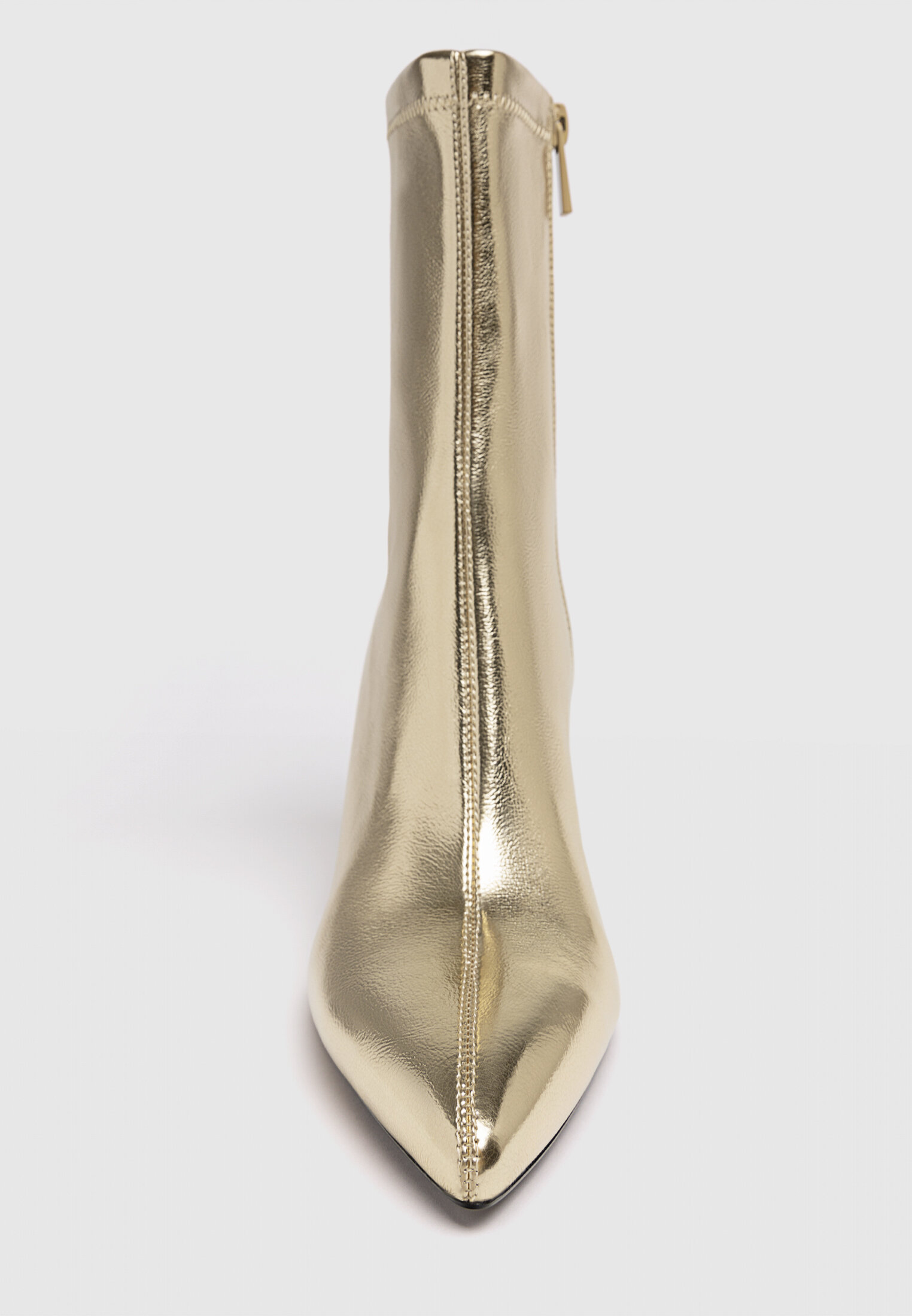 Womens gold discount ankle boots