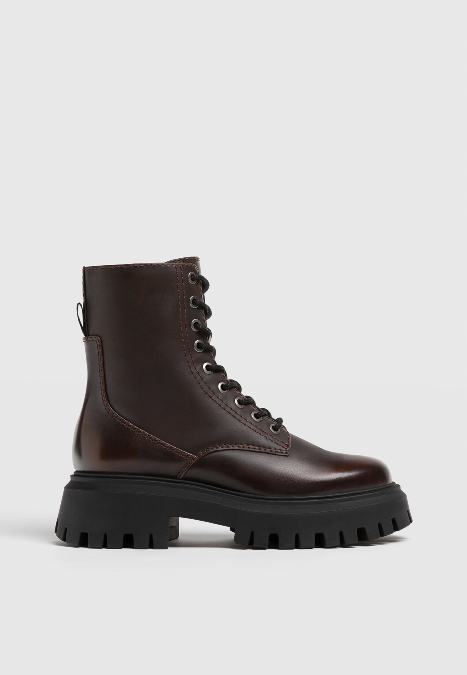 Botines hot sale marrones stradivarius