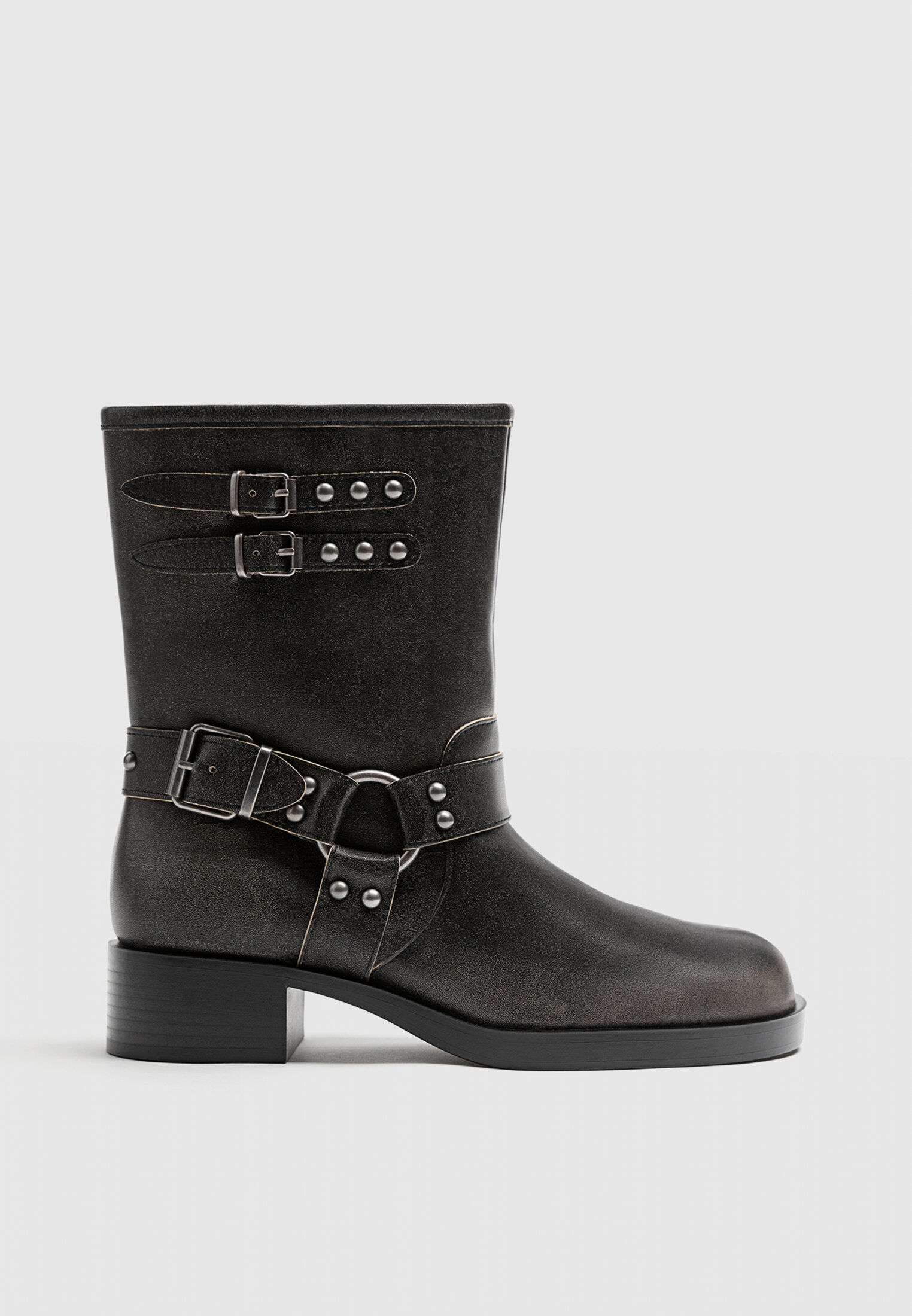 Stud detail ankle sale boots