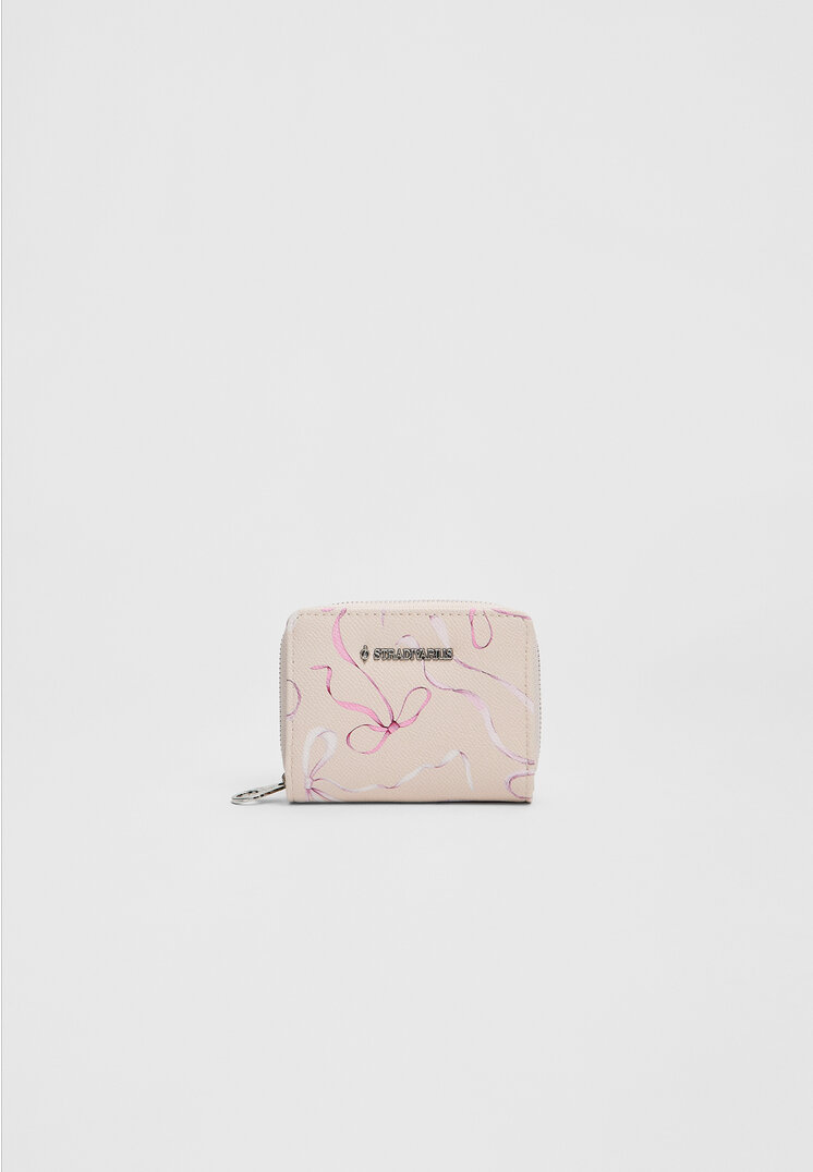 

Stradivarius Rechteckiger Geldbeutel Rosa Nude OS