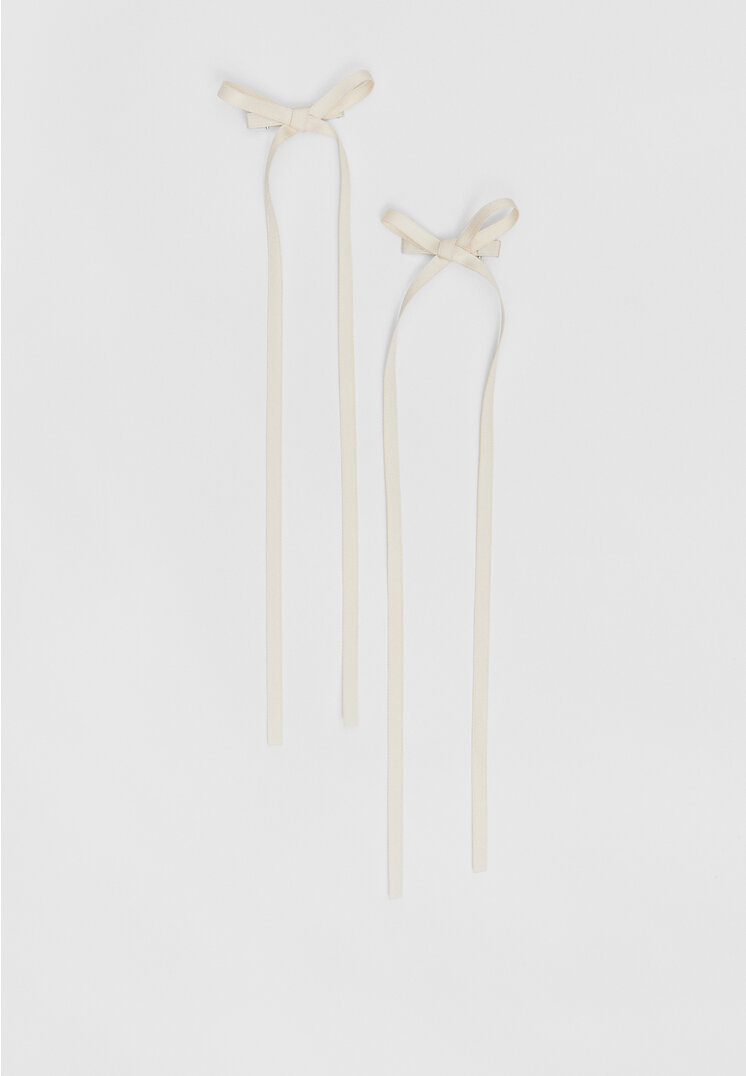 Stradivarius Set De 2 Funde Lungi Alb Os
