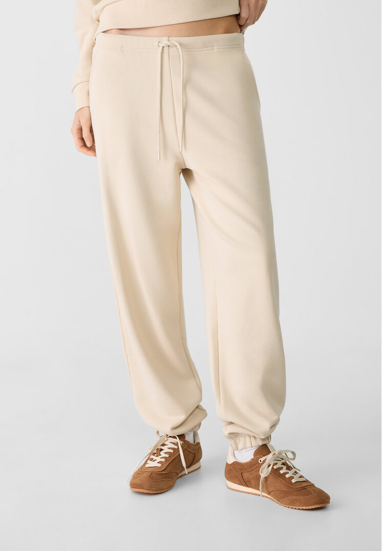 Stradivarius Pantaloni jogger in felpa  Pietra M