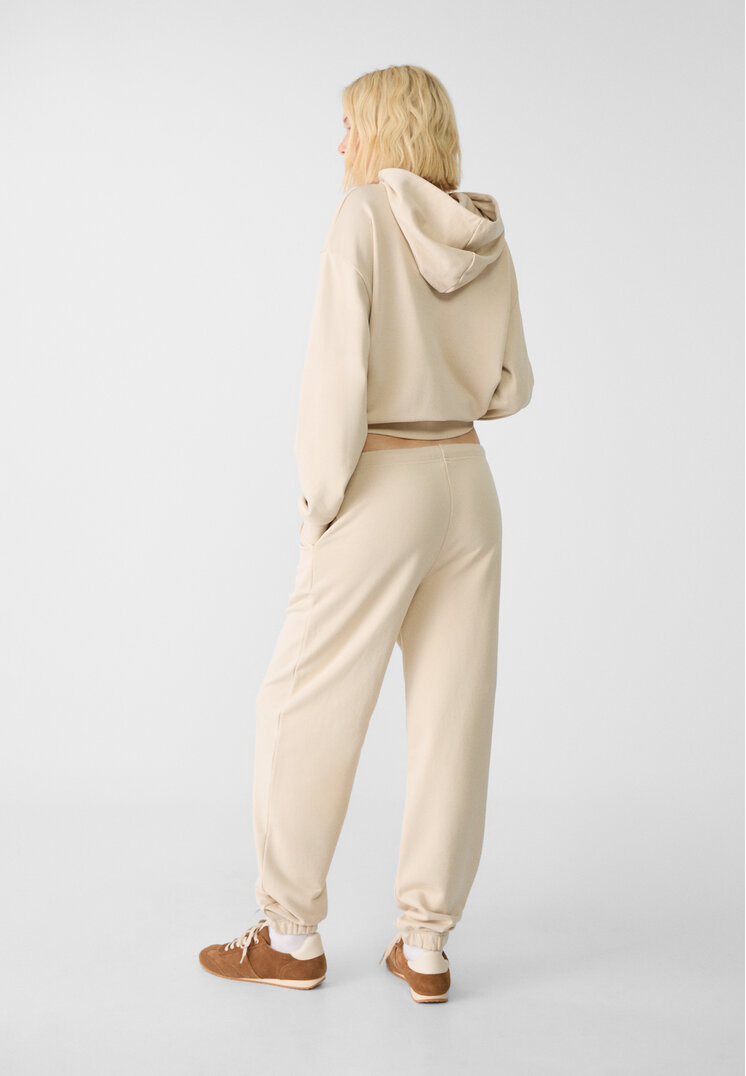 Stradivarius Pantaloni jogger in felpa  Pietra M