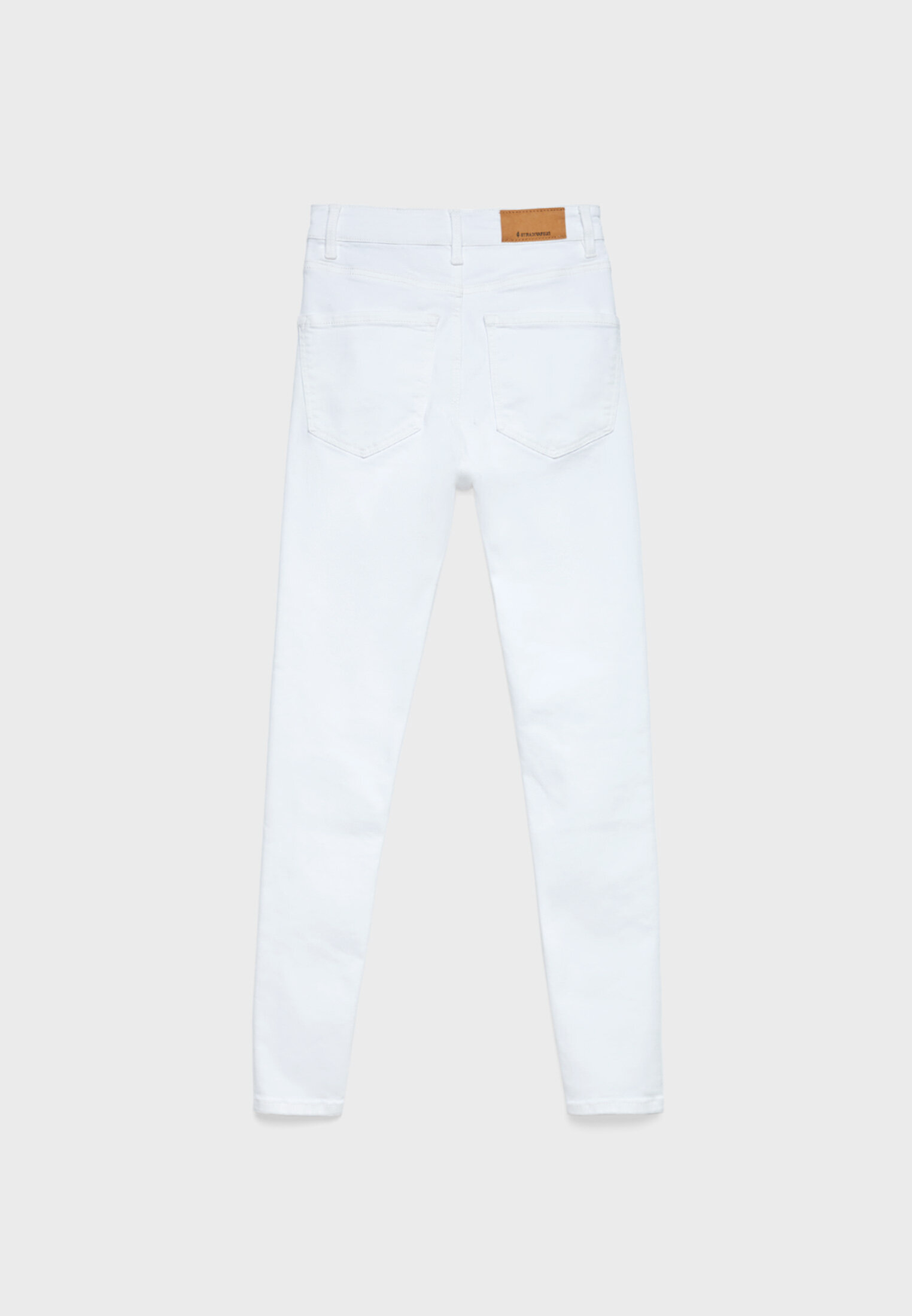 Stradivarius pantalon blanco sale