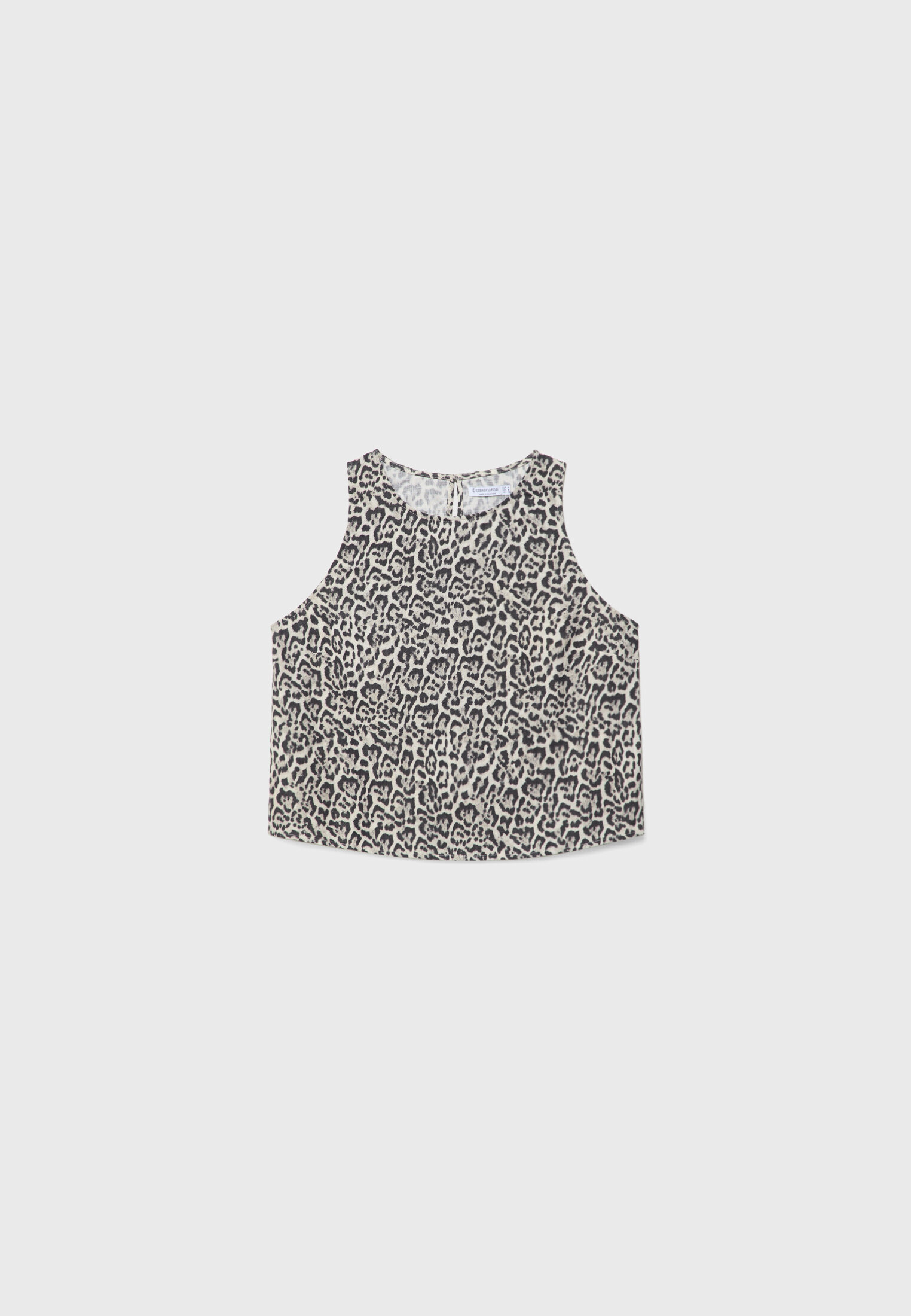 Top leopardo stradivarius sale