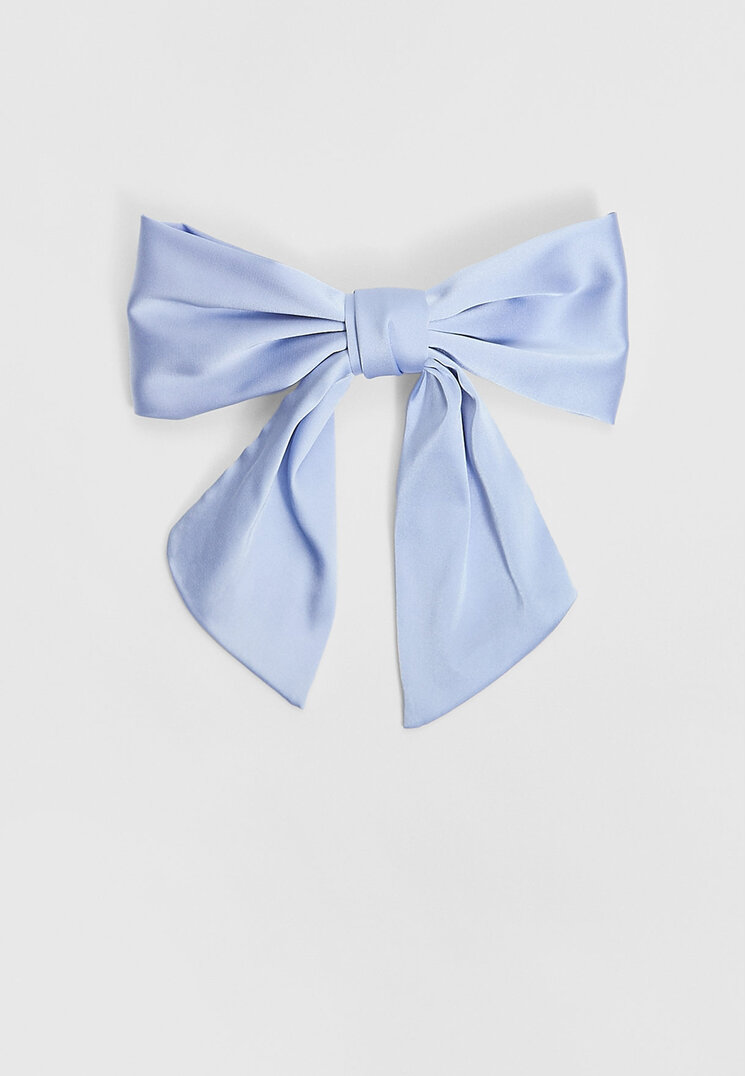 Stradivarius Fundă Din Satin Azuriu Os