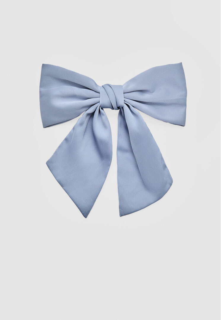 

Stradivarius Satinschleife Blau OS