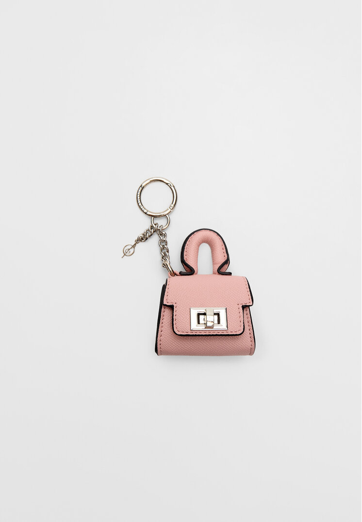 Stradivarius Portchei Mini Geantă Roz Pastel Os