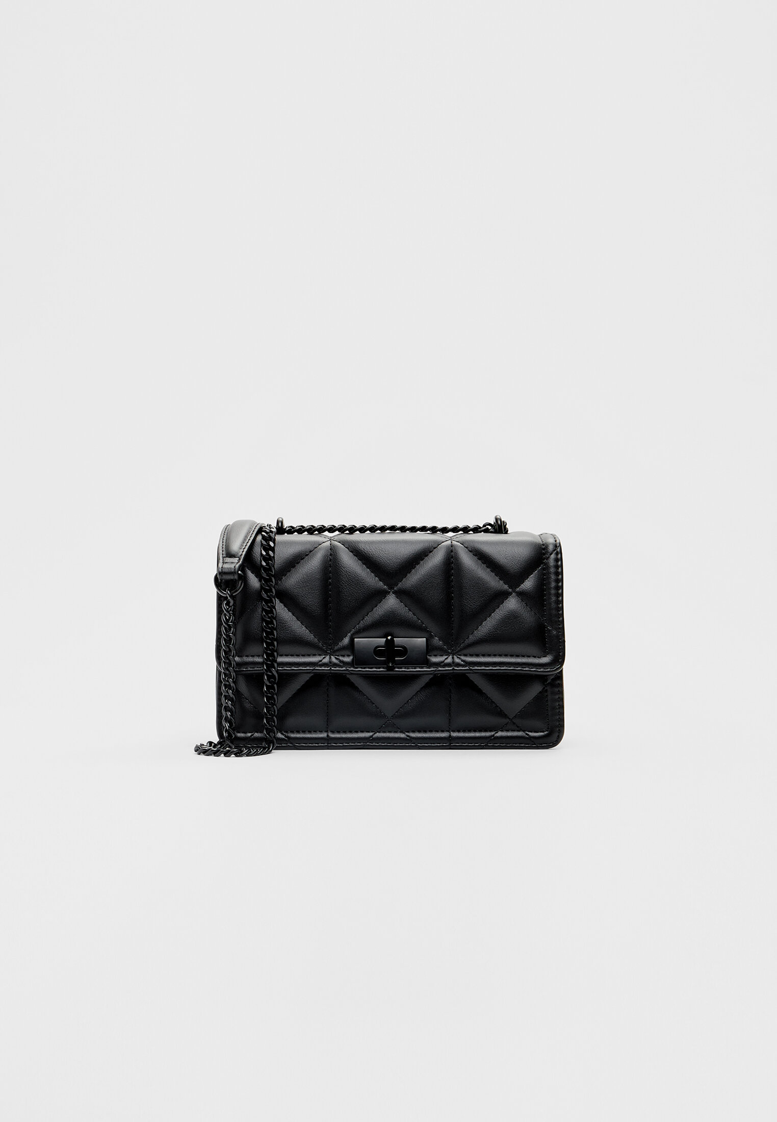 NWT ZARA QUILTED CROSSBODY BAG on sale WITH STUDS