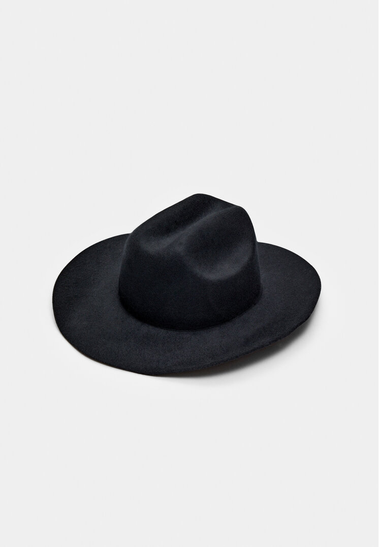 Stradivarius Pălărie Cowboy Negru Os