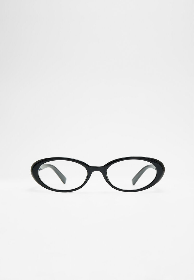 

Stradivarius Brille mit Kunststoffgestell Schwarz OS