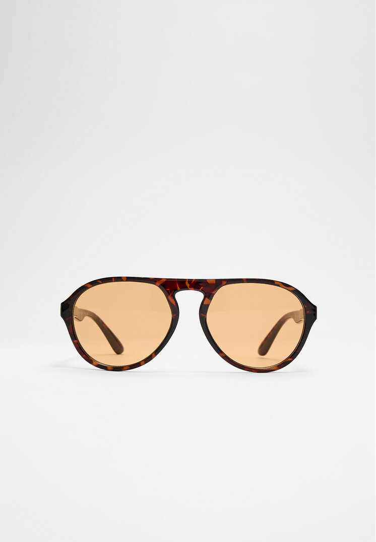 Stradivarius Ochelari De Soare Stil Aviator Maro Os