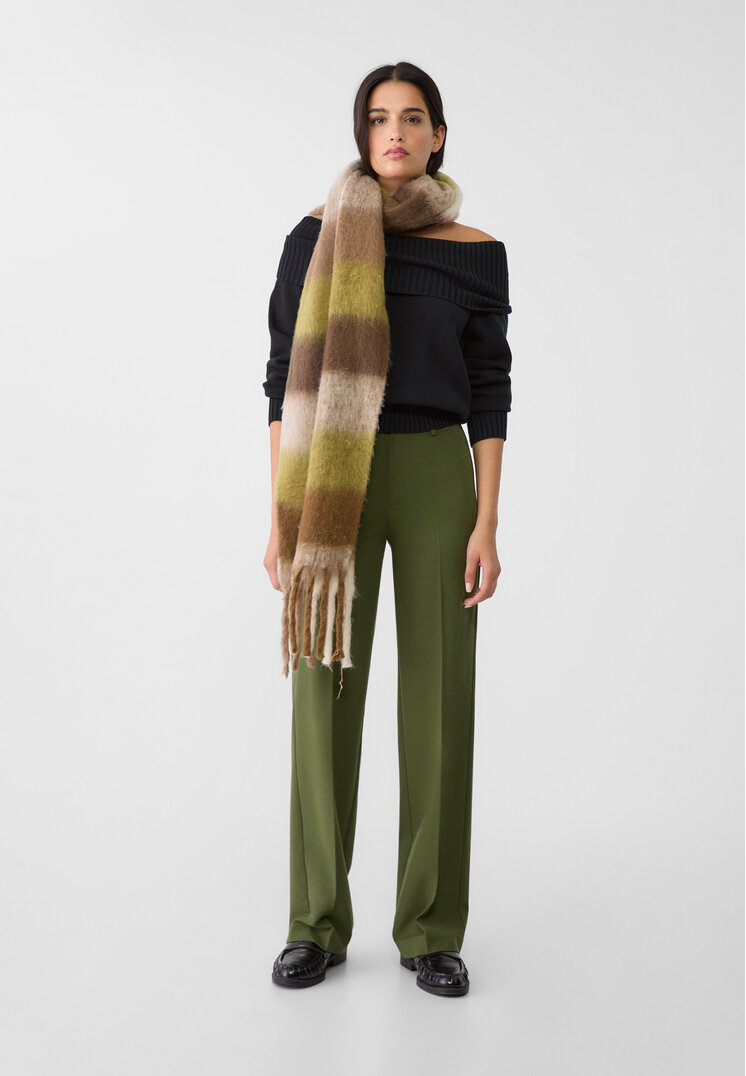Stradivarius Pantaloni Eleganți Drepți 32