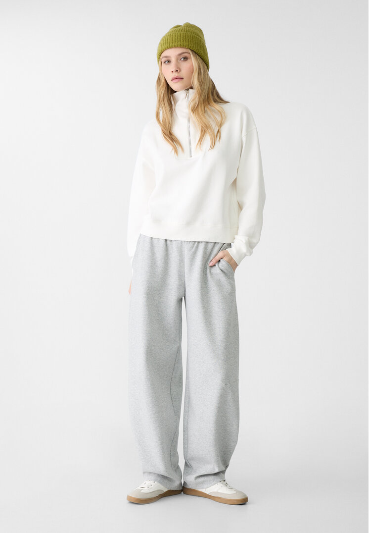 

Stradivarius Balloon-Jogginghose Grau Melange XS