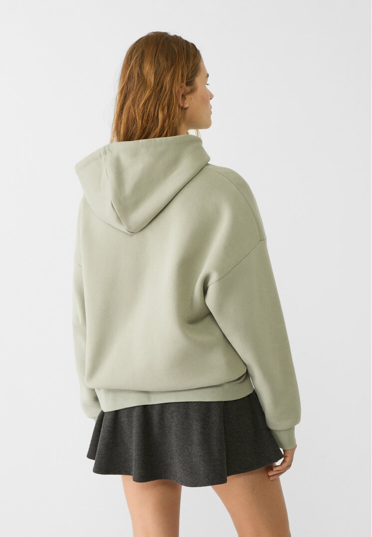 Stradivarius Oversize hoodie  Khaki M