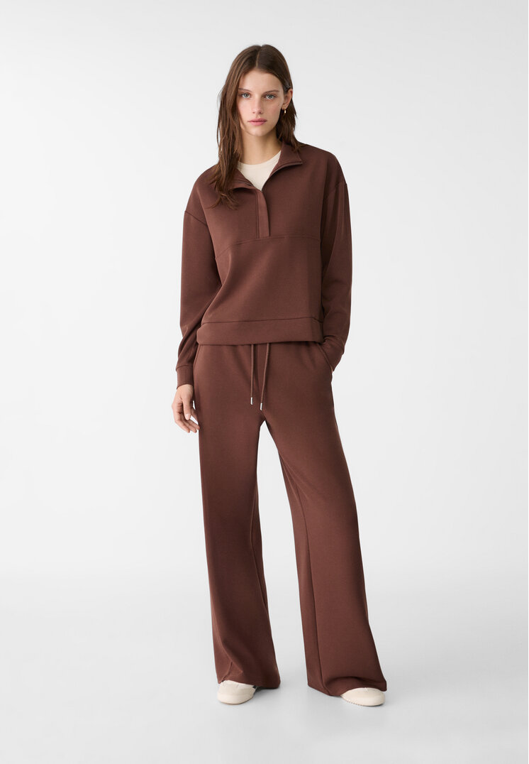 Stradivarius Pantaloni Palazzo Fini Maro Xs