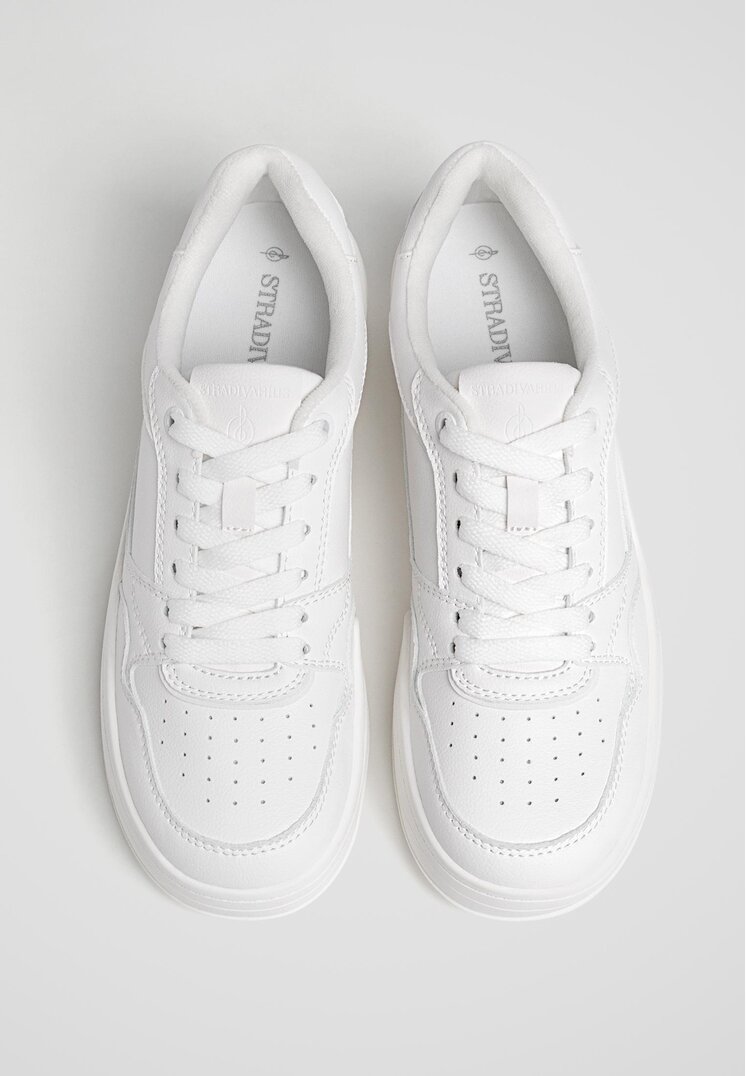 Stradivarius Sneakers da donna  BIANCO 39