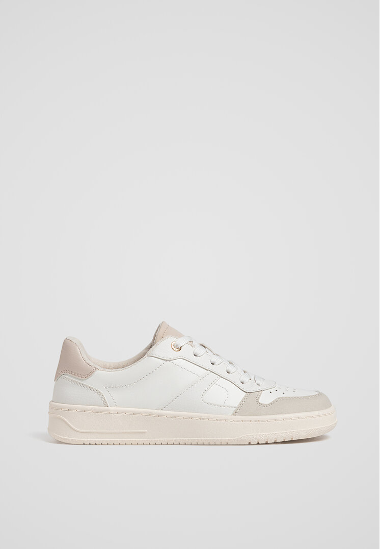 Stradivarius Pantofi Sport Tip Teniși Alb 36