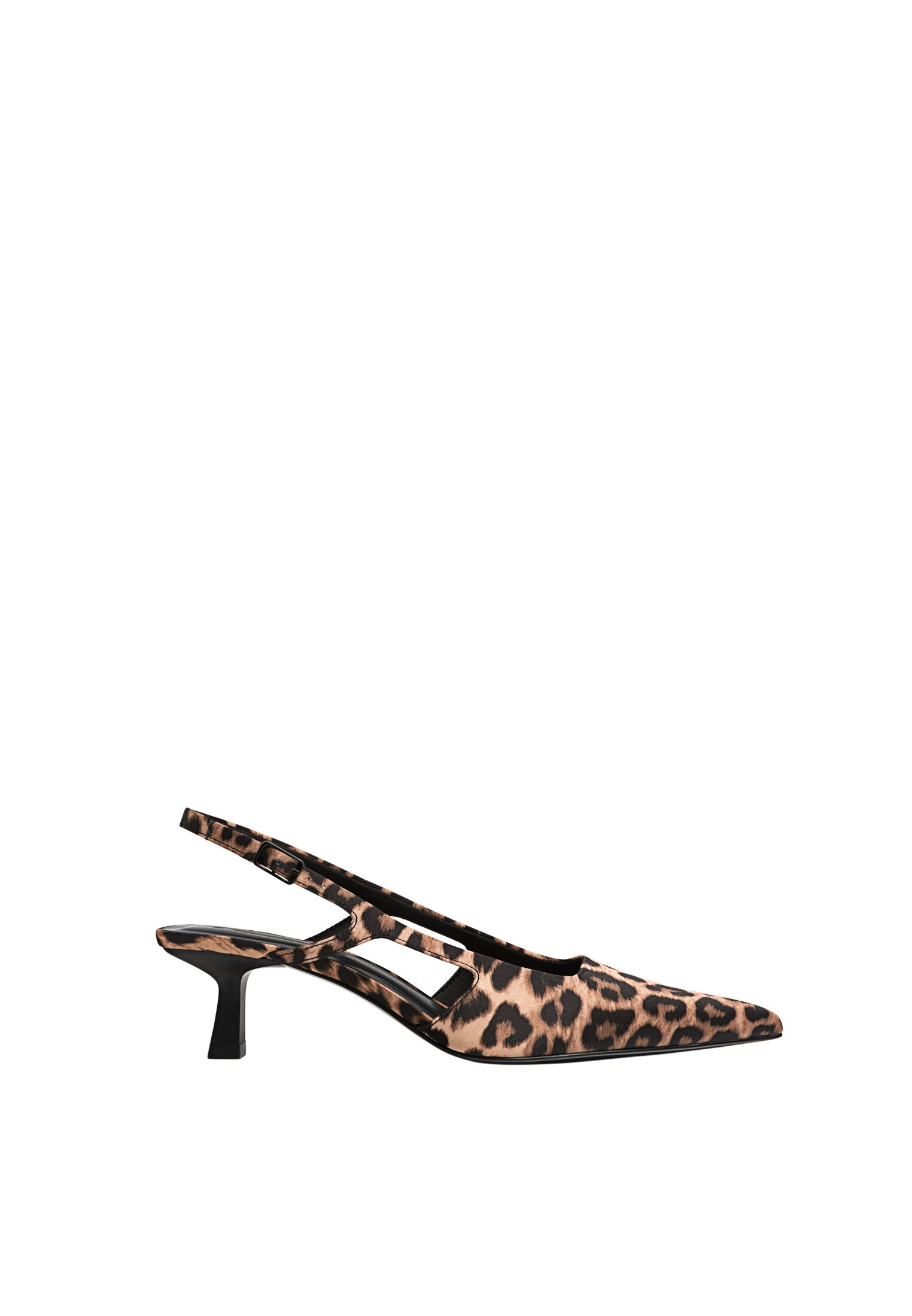 Leopard print kitten heels - Women's fashion | Stradivarius Panamá