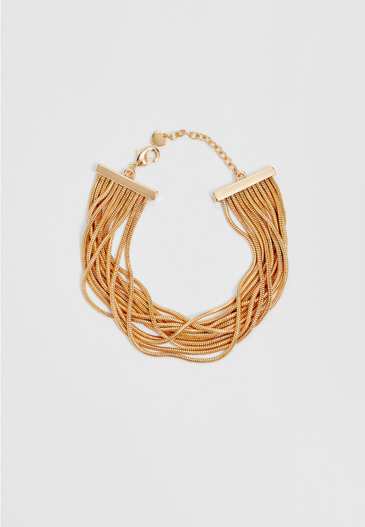 

Stradivarius Armreif Multiketten Goldfarben OS