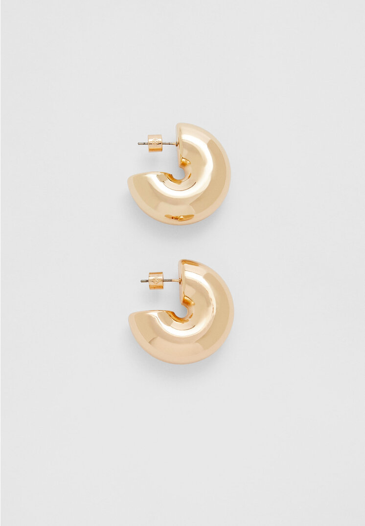 

Stradivarius Mini-Creolenstecker Goldfarben OS