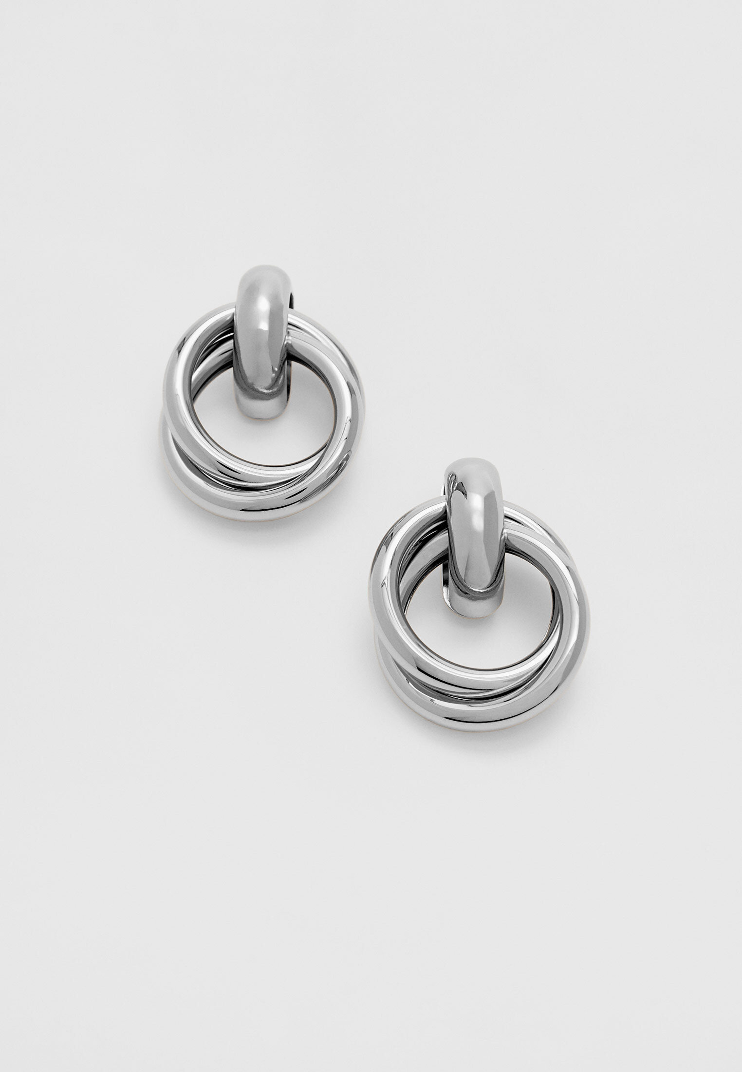 Double-hoop earrings - Women's fashion | Stradivarius United States