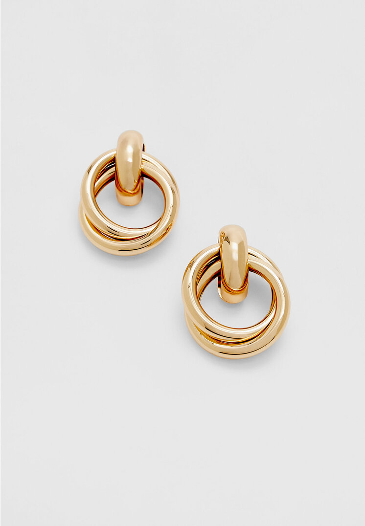 

Stradivarius Doppelte Kreolen Goldfarben OS