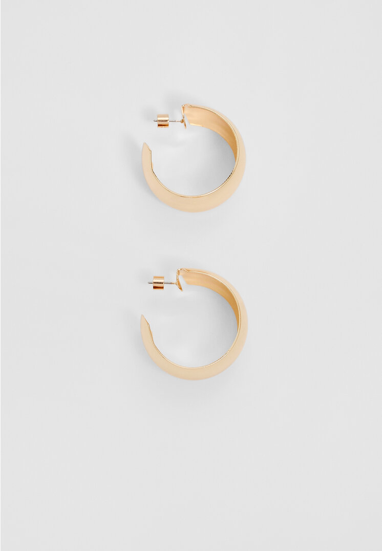 

Stradivarius Ohrringe Volumen Goldfarben OS