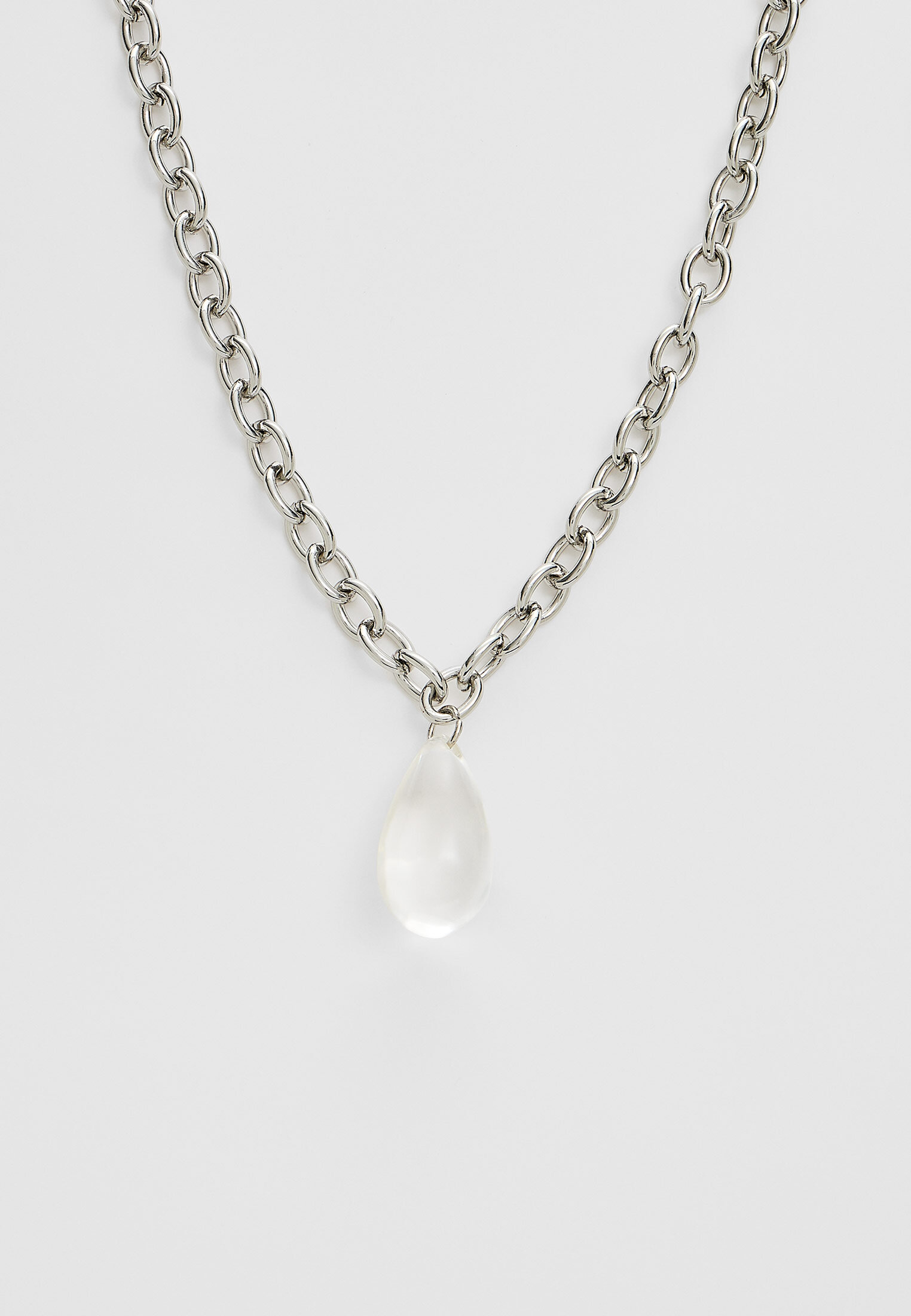 Teardrop charm chain Women