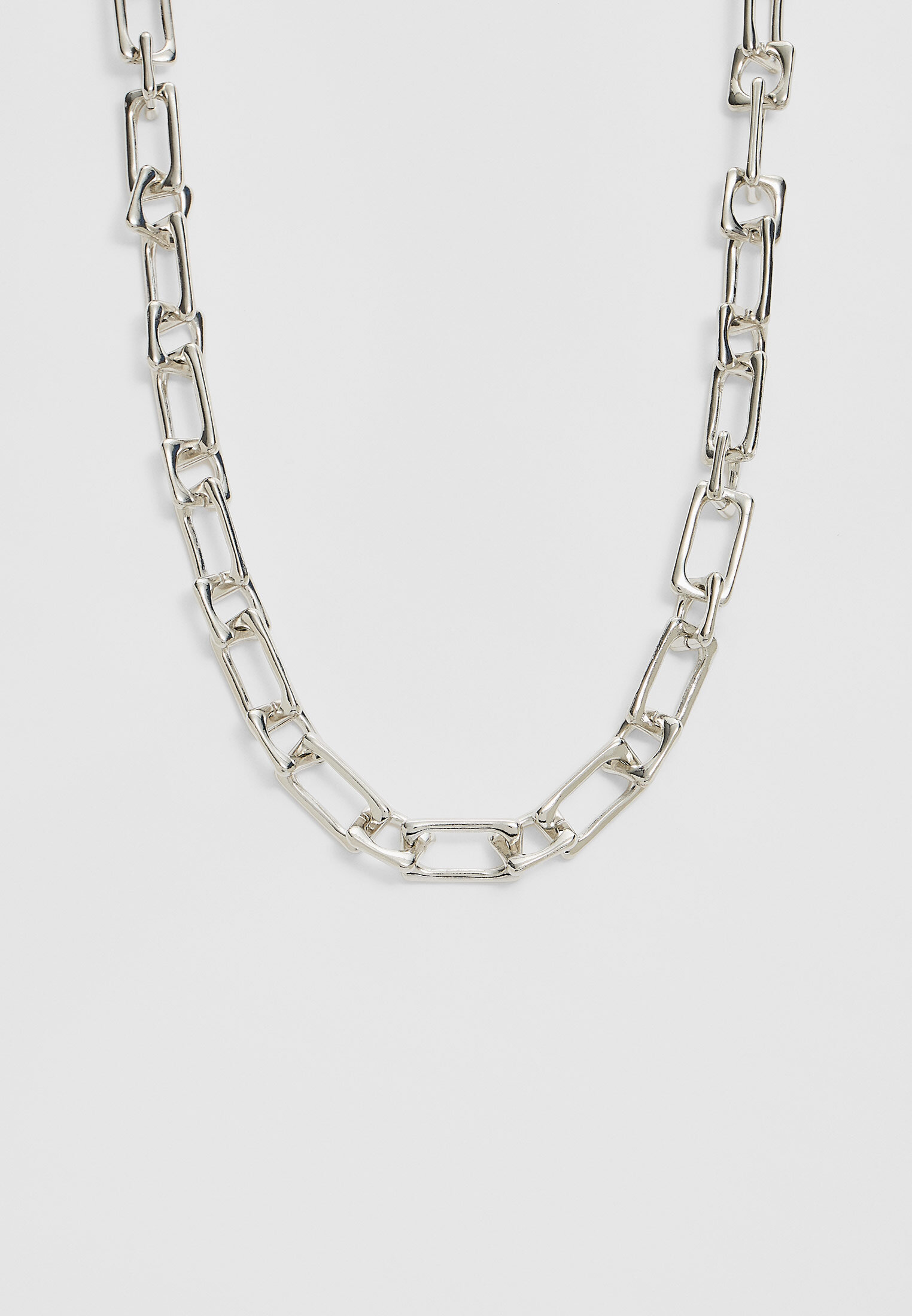 Chain With Rectangular Links Women s Fashion Stradivarius United chain-with-rectangular-links-women-s-fashion-stradivarius-united