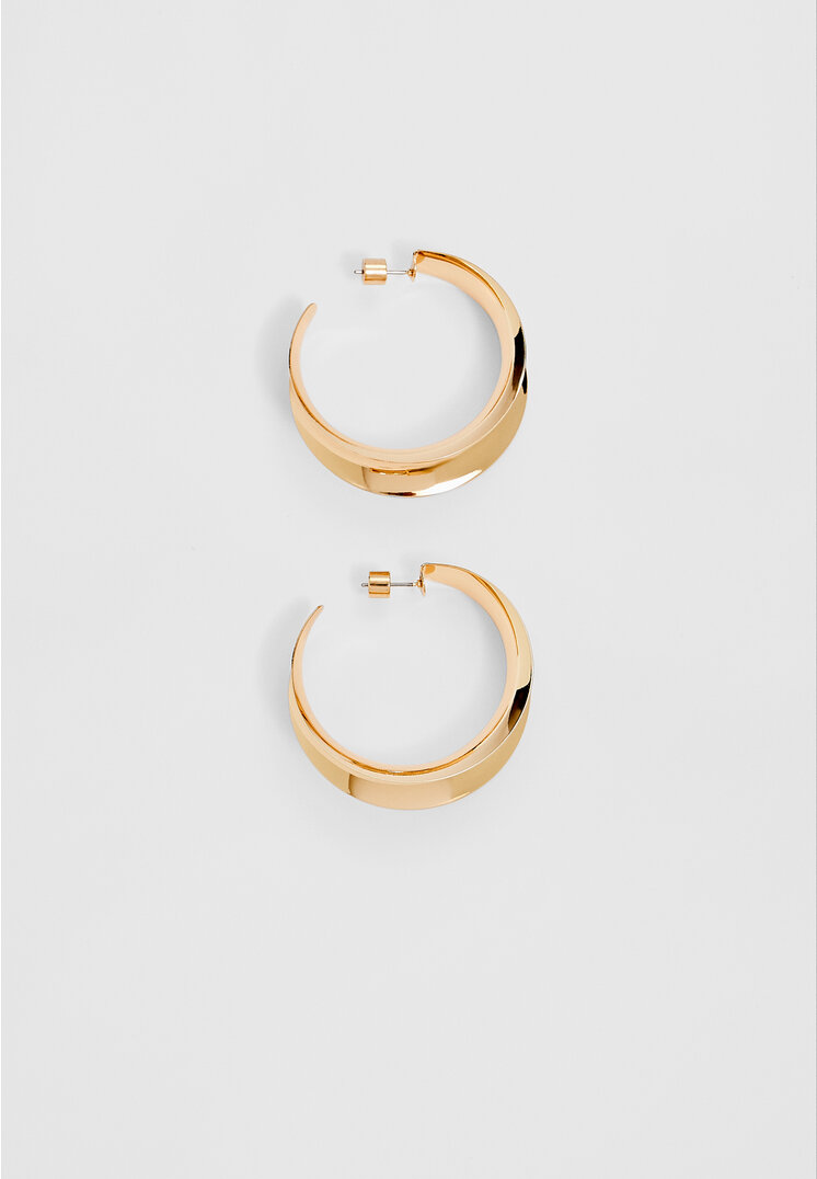

Stradivarius Creolenringe Goldfarben OS