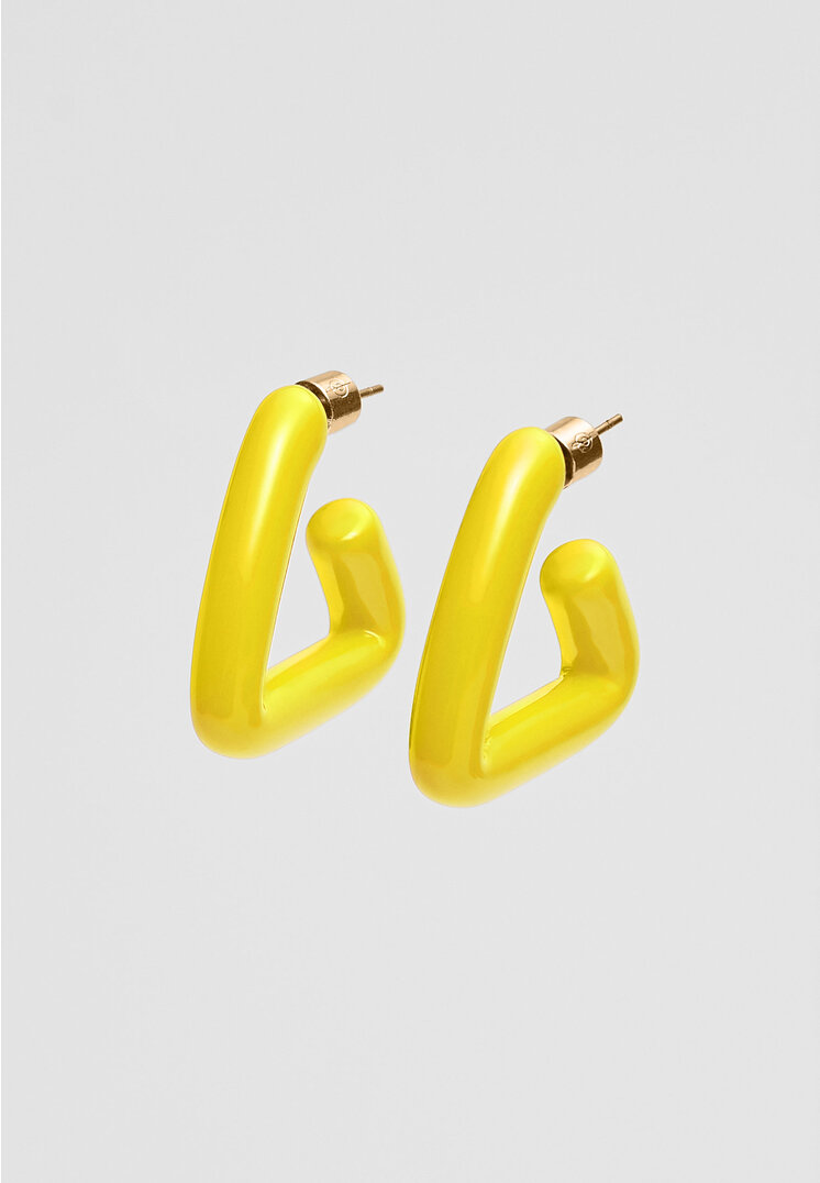 

Stradivarius Ohrringe Dreieck Gelb OS