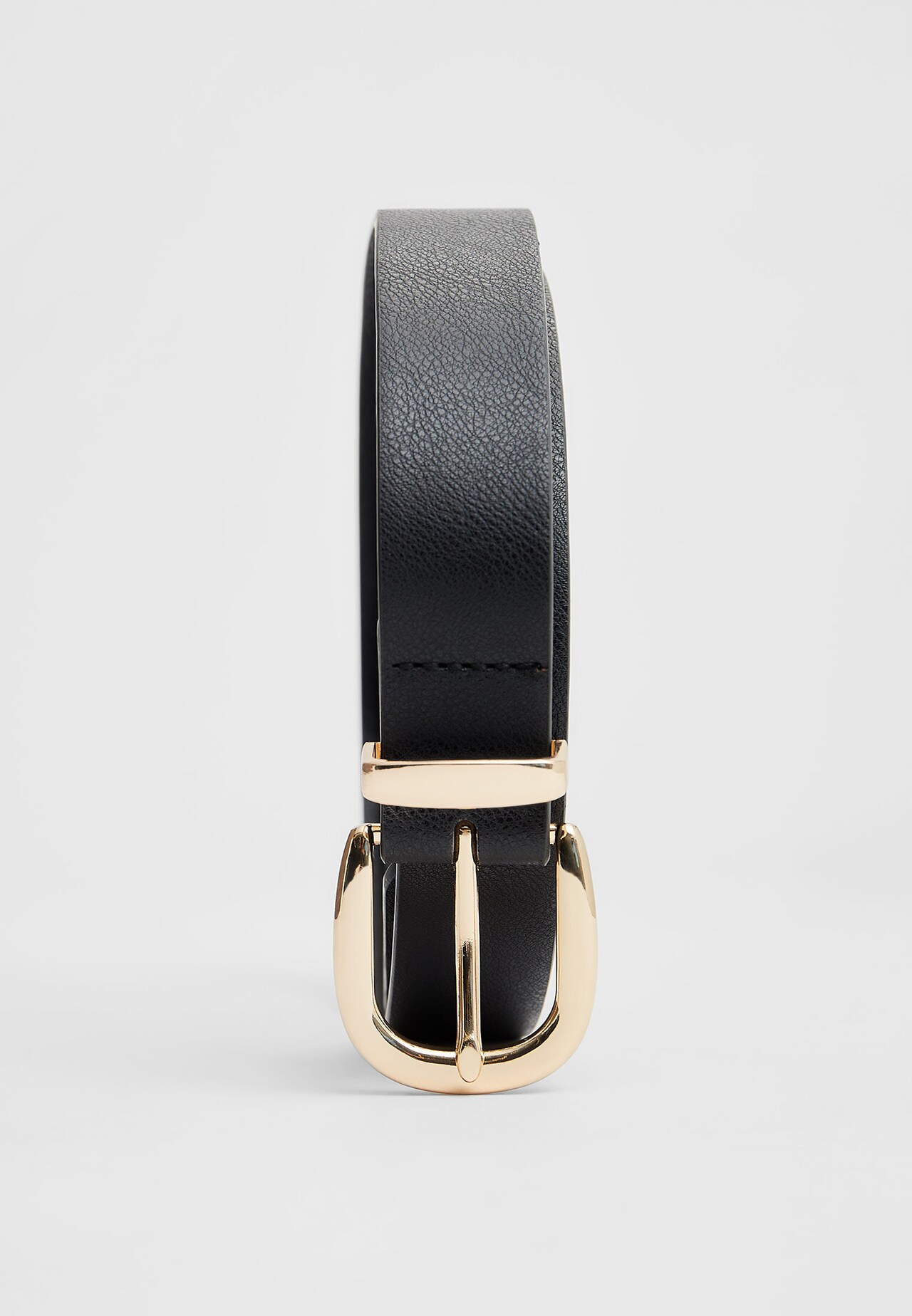 Belt with irregular buckle - Women