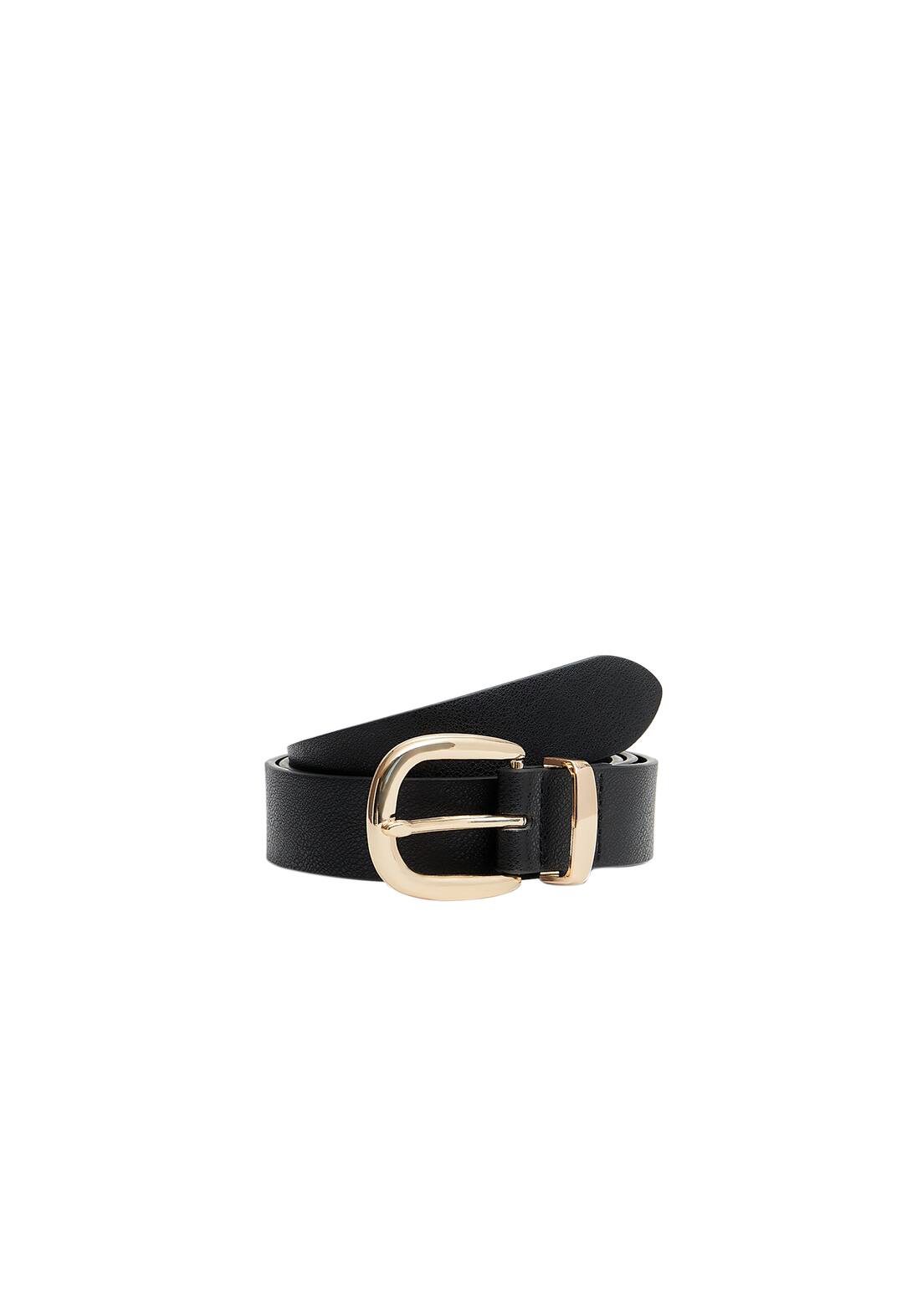 Belt with irregular buckle