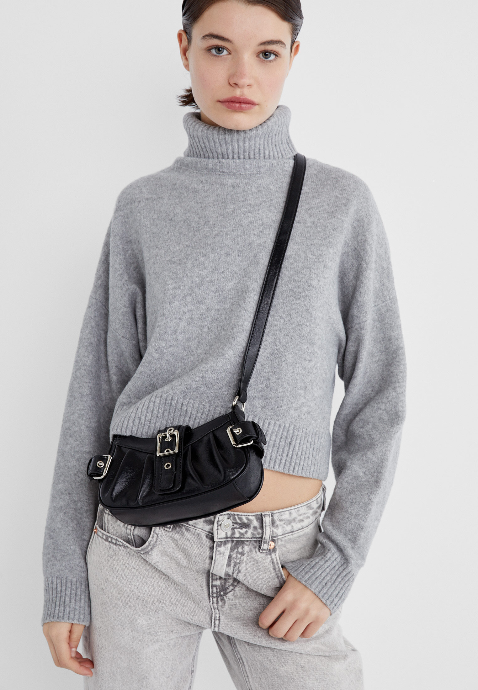 Stradivarius belt clearance bag