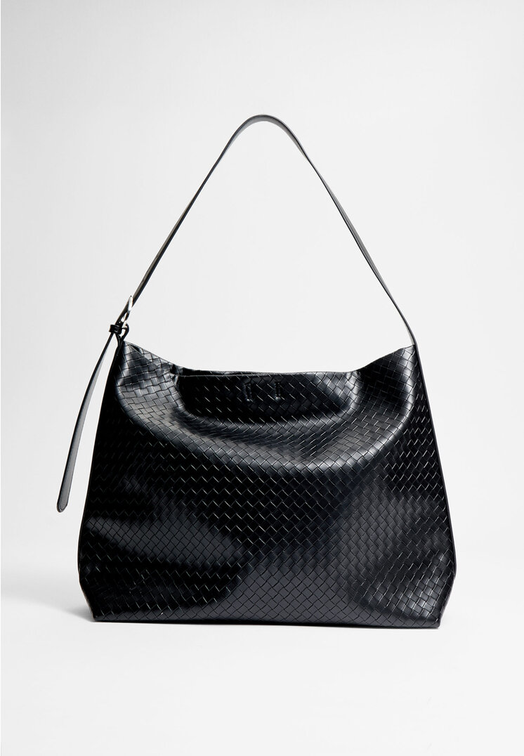 Woven shoulder bag - Women's fashion | Stradivarius Canada