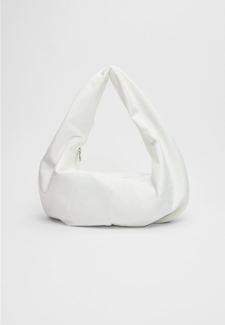 Stradivarius Soft shoulder bag  White OS (STRADIVARIUS)