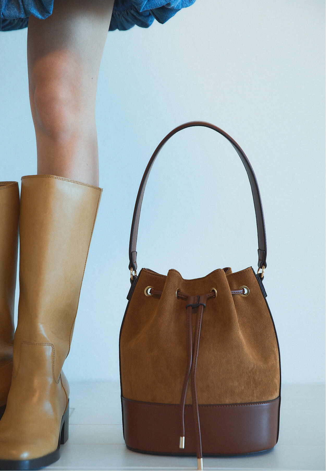 Stradivarius bolsa tela cheap