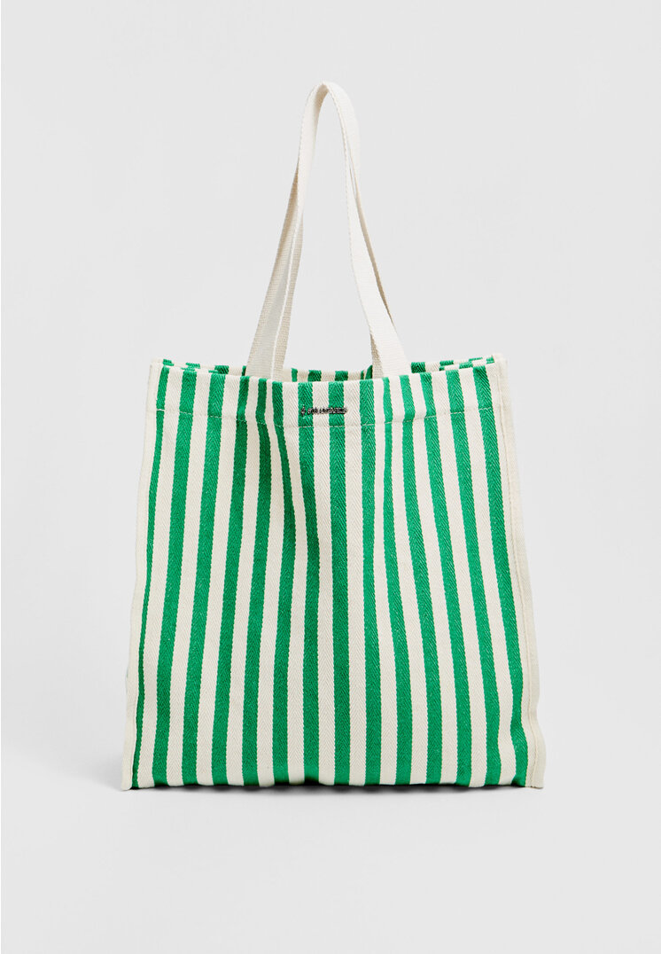

Stradivarius Tasche gestreift Grün OS