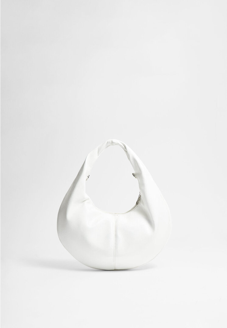 Stradivarius Oval shoulder bag  White OS (STRADIVARIUS)