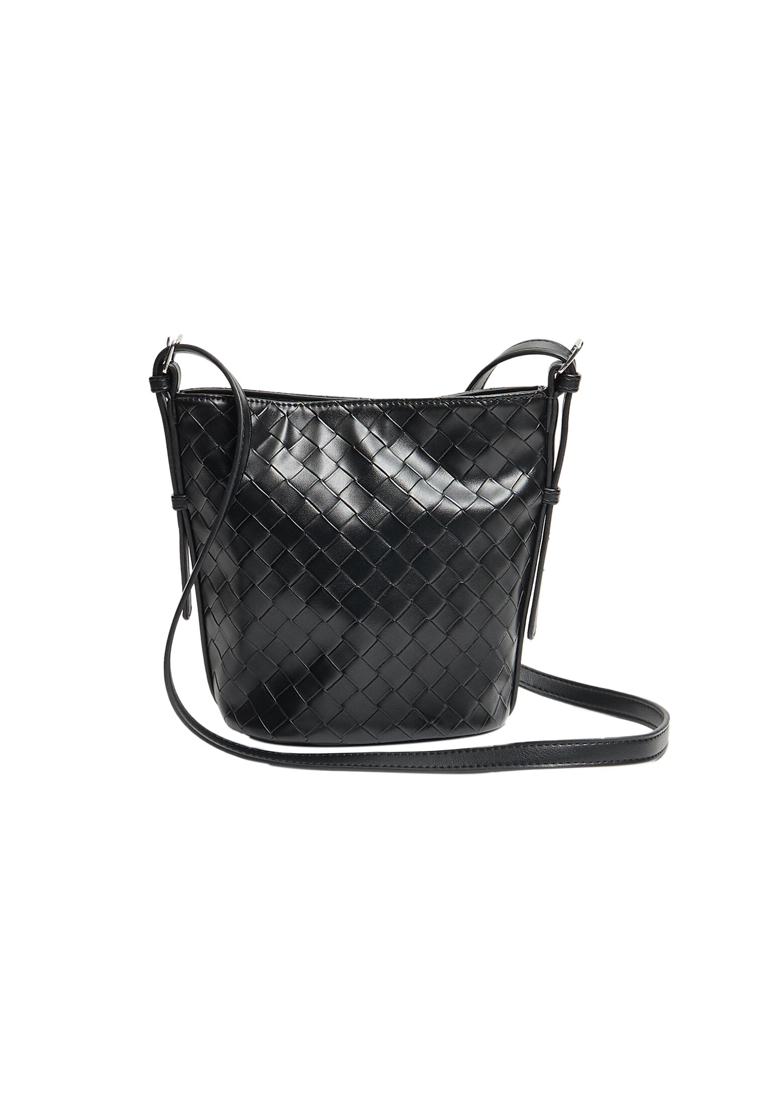 Bolso negro best sale bandolera stradivarius