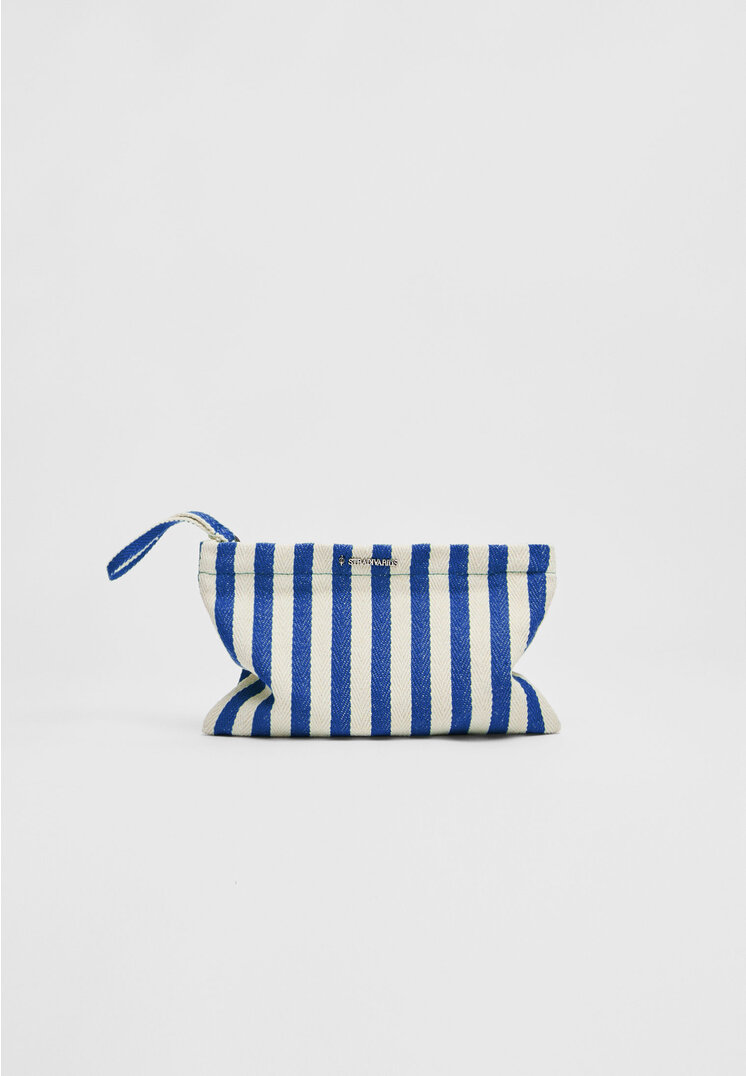 

Stradivarius Pouch gestreift Blau OS