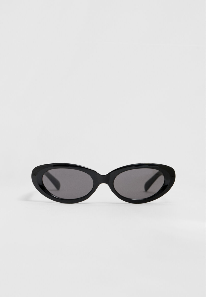Sonnenbrille oval Schildpattoptik