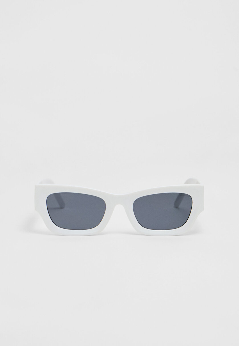 Sonnenbrille quadratisch Kunststoff