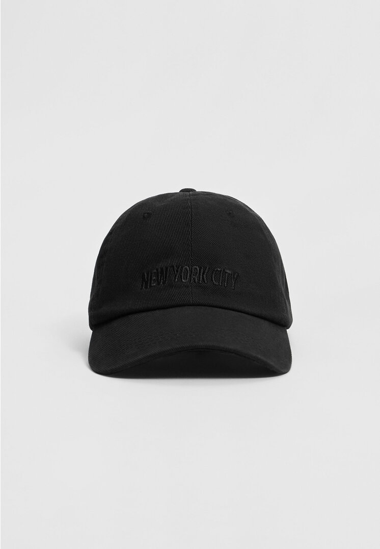 

Stradivarius Unifarbene Basecap Schwarz OS