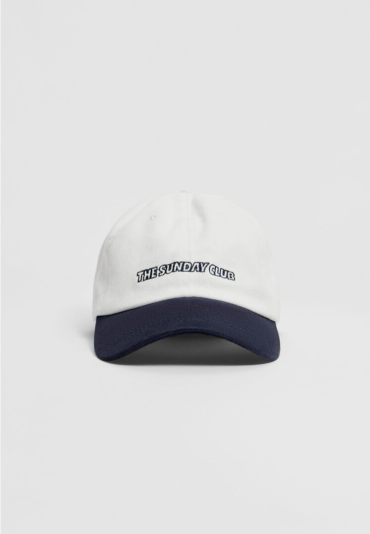 

Stradivarius Kombiniertes Basecap Marineblau OS