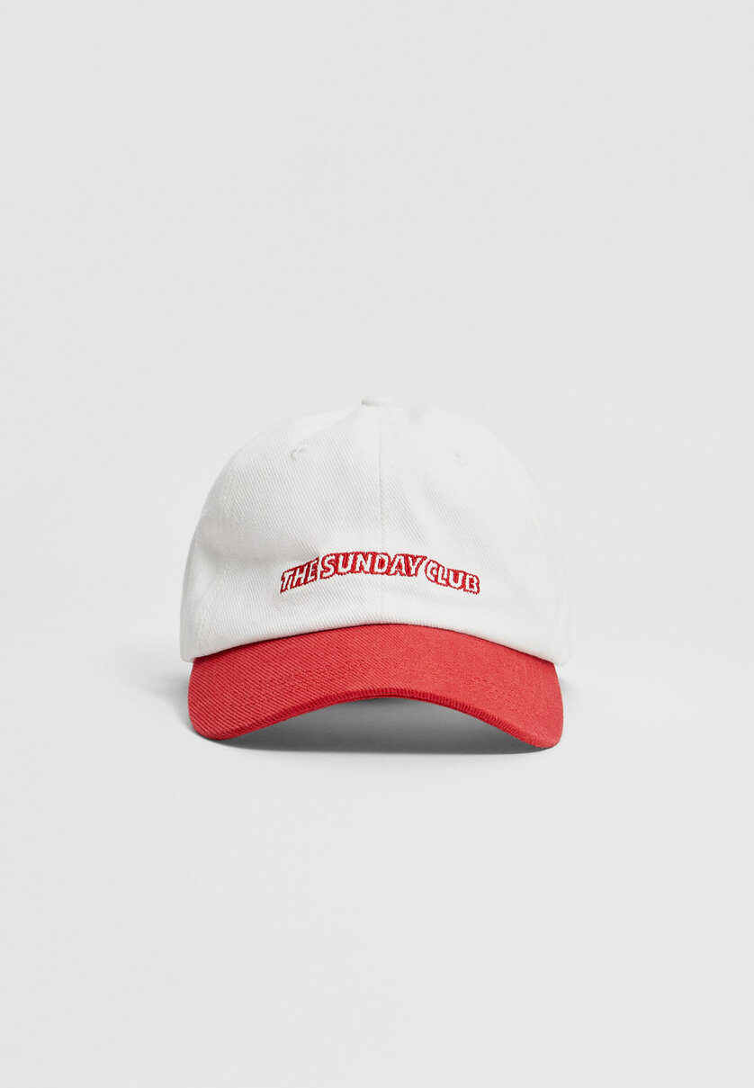 Off white temperature outlet hat