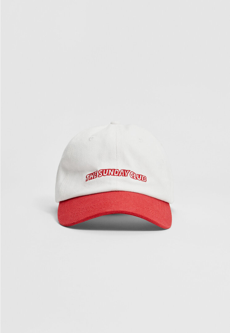 

Stradivarius Kombiniertes Basecap Rot OS