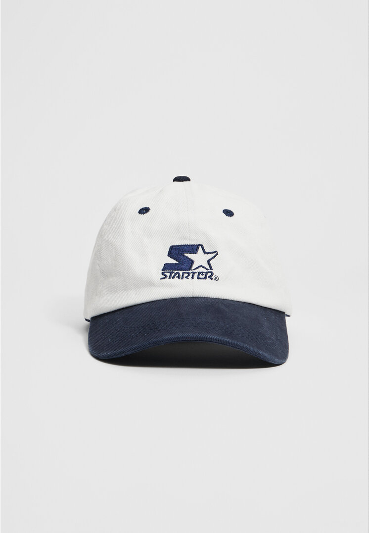 

Stradivarius Basecap Starter Weiß OS