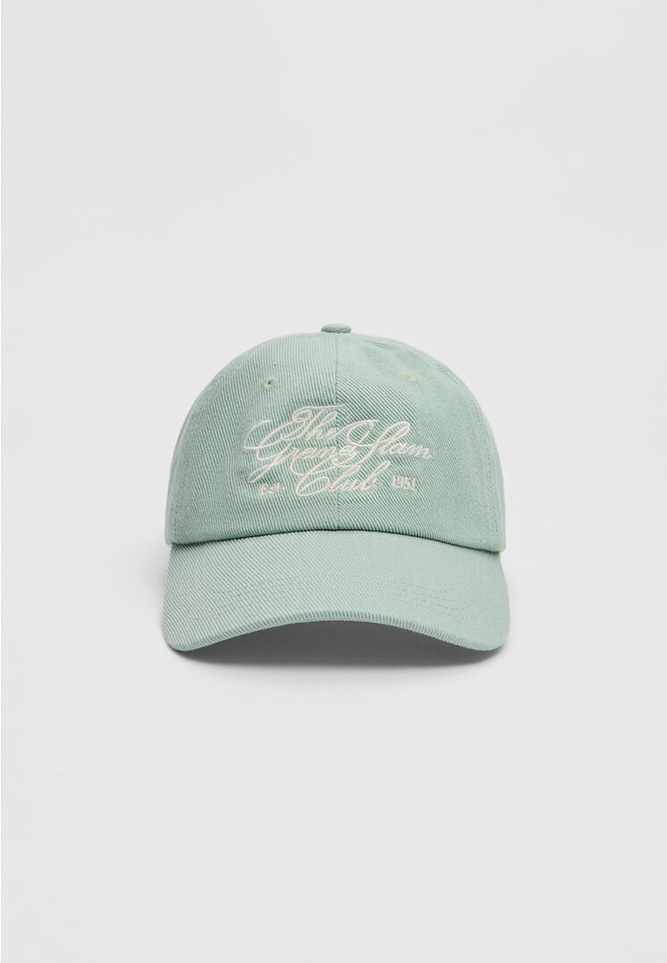 

Stradivarius Basecap mit Schriftzug Golf Grand Slam Khaki OS